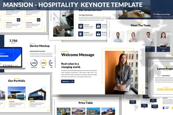 Mansion - Hospitality Keynote Template