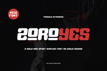 Zoroyes - Sport Font