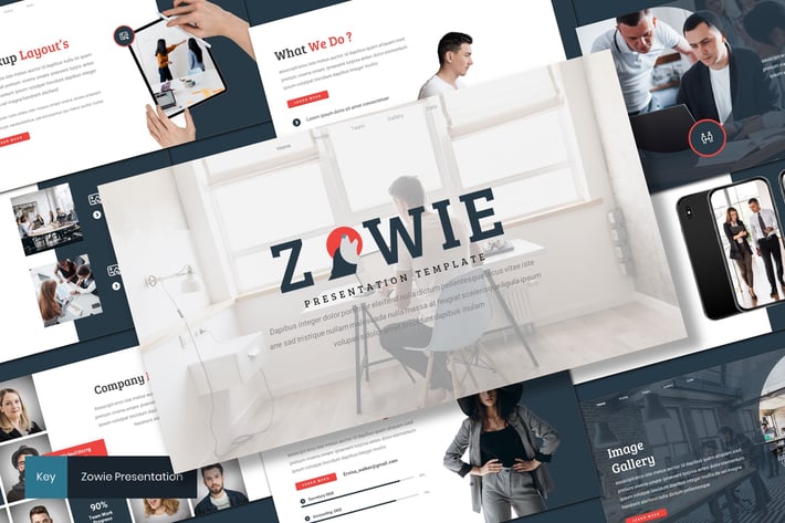Zowie - Business Keynote Template