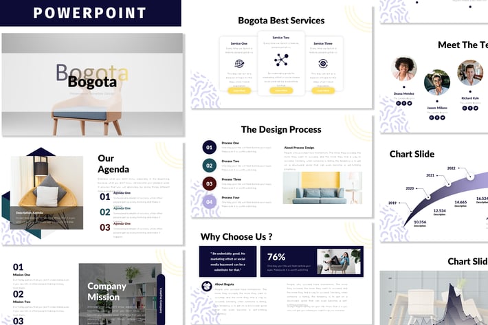 Bogota - Business Powerpoint Template