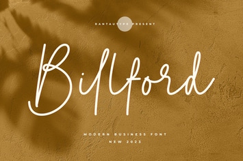 Billford Business Font