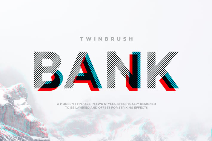 Bank Nue Display Font