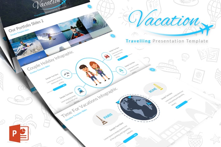 Vacation - Traveling Presentation Template