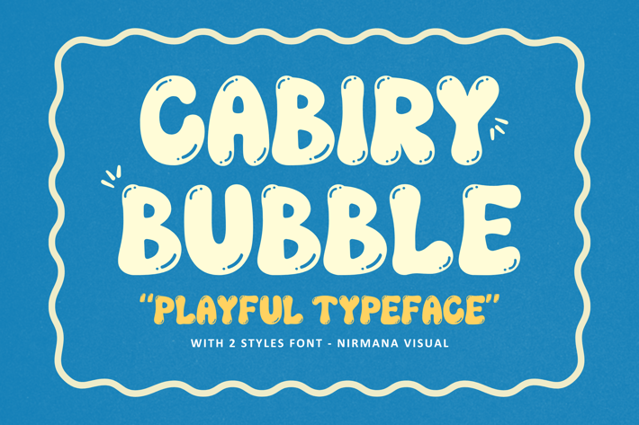 Cabiry Bubble - Branding Logo Font