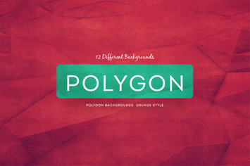 Polygon Backgrounds Grunge Style 