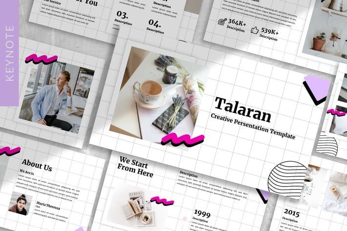 Talaran - Creative Keynote Template