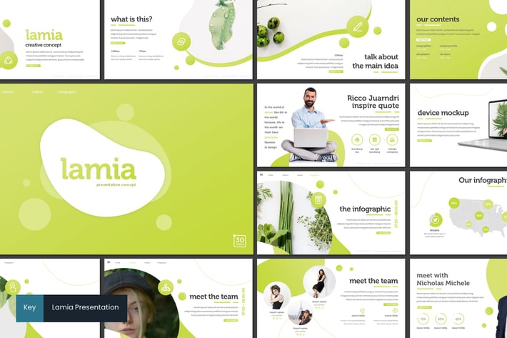 Lamia - Keynote Template