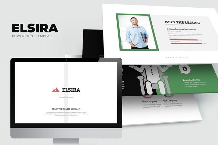 Elsira : Elegant Corporate Marketing Powerpoint