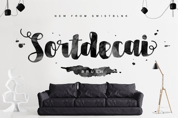 Sortdecsai Brush Script