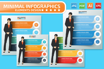 Woman Infographics design