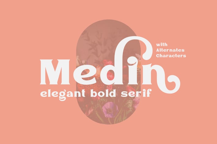 Medin - Elegant Font Serif