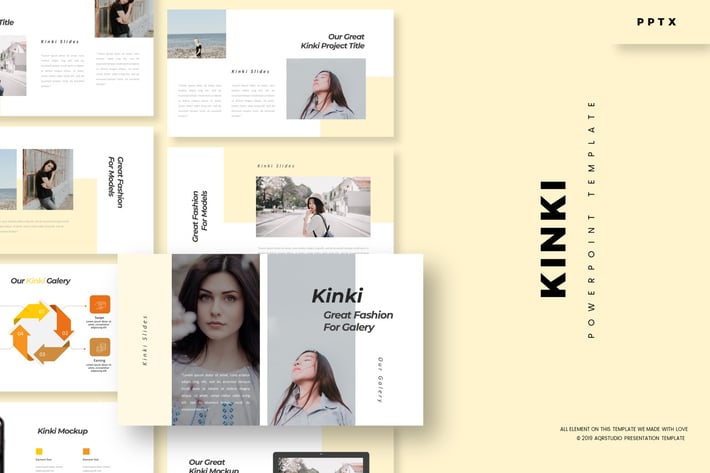 Kinki - Powerpoint Template