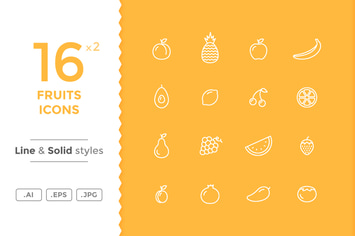 Fruits Icons