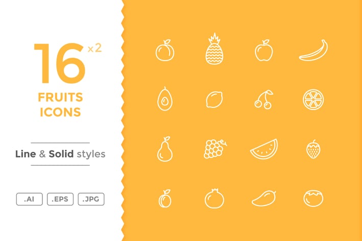 Fruits Icons