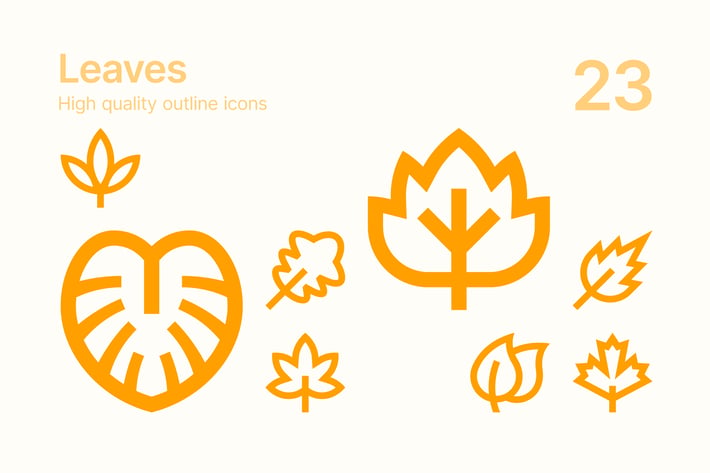 Leaf Icons