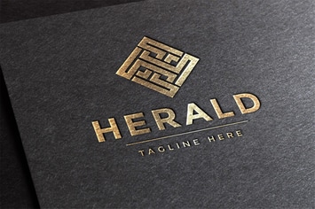 Herald Logo Template