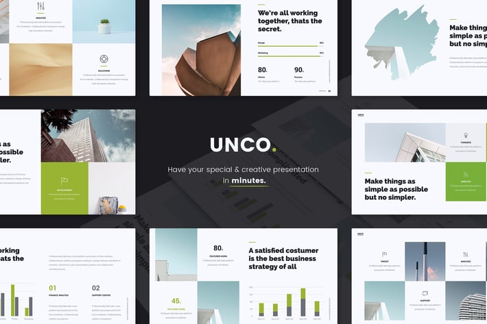 UNCO Business & Creative Template (Google Slides)