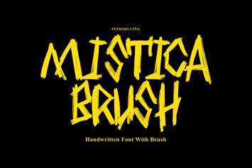 Mistica - Handwritten Brush