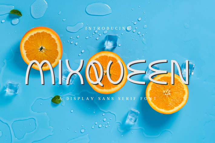 Mixqueen - Display Sans Serif Font