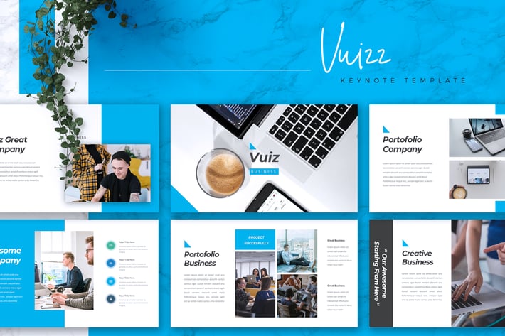 VUIZ - Business Keynote Template