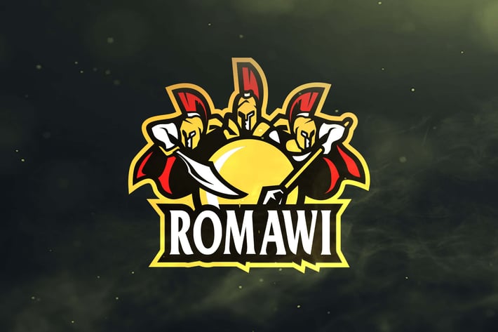 Romawi Army Sport and Esports Logos
