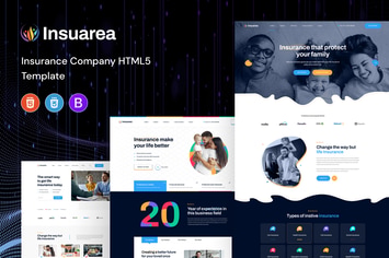 Insuarea - Insurance Company HTML5 Template 