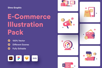 E-Commerce Spot Icon UZ