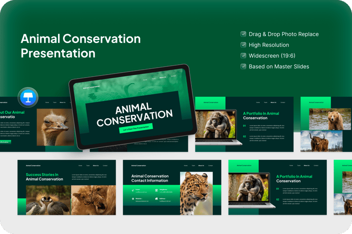 Animal Conservation Presentation Keynote