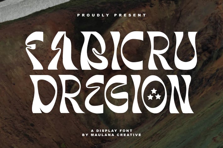 Fabicru Dregion Display Font