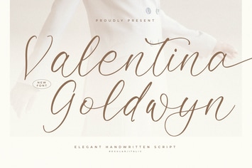 Valentina Goldwyn Elegant Handwritten Font