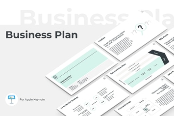 Business Plan Keynote Presentation Template 