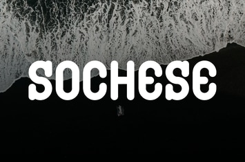 Sochese - Rounded Font