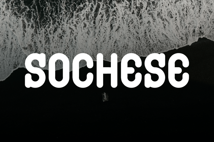 Sochese - Rounded Font