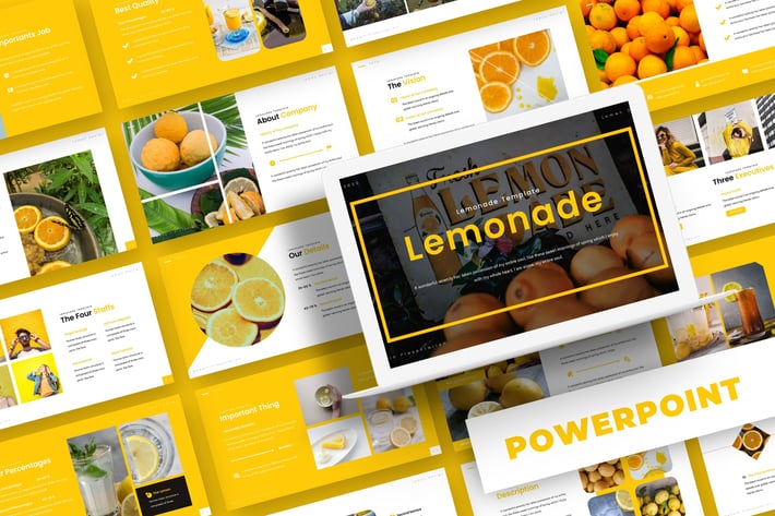 Lemonade - Powerpoint Template