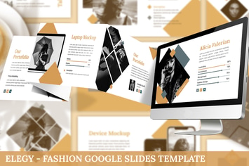 Elegy - Fashion Google Slides Template