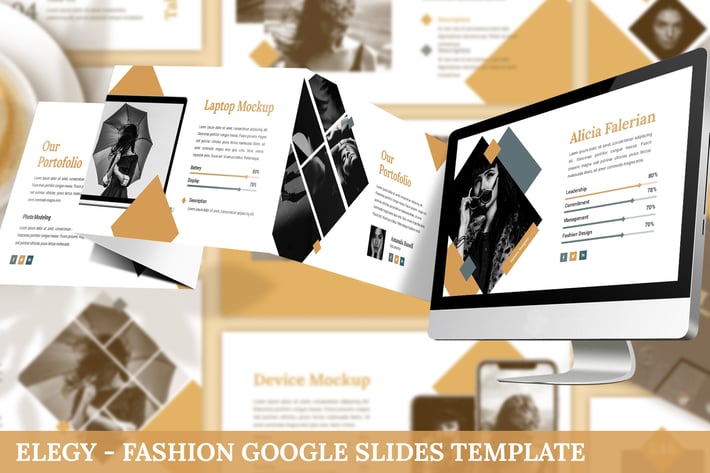 Elegy - Fashion Google Slides Template
