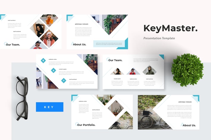 Keymaster - Green Startup Keynote Template