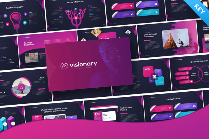 Visionary Keynote Presentation Template