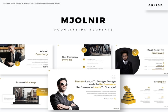 Mjolnir - Google Slide Template