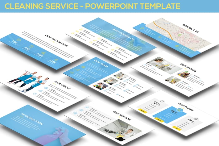 Cleaning Service - Powerpoint Template