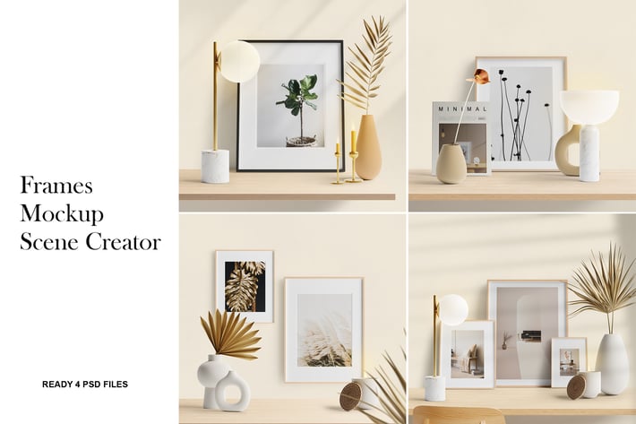 Frames Mockup Scene Creator