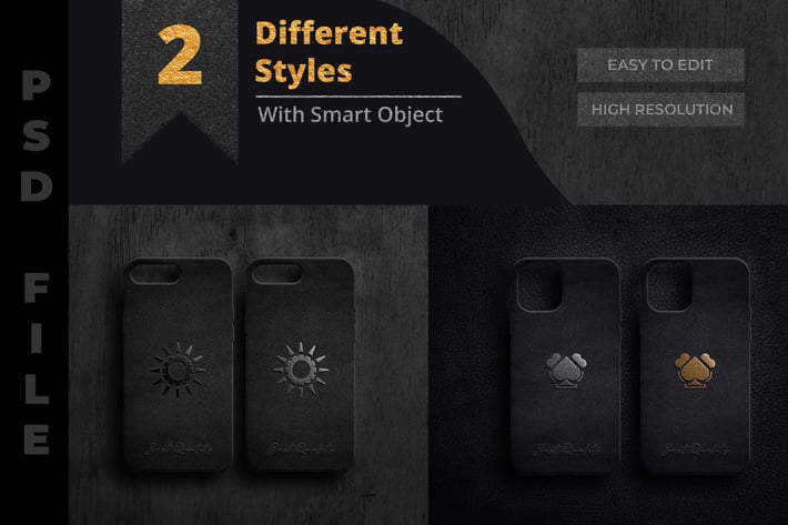 Phone Case Logo Mockup V.1
