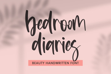Bedroom Diaries - Beauty Handwritten Font