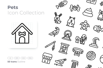 Pets Outline Icon