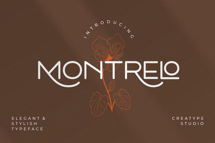 Montrelo Elegant Sans Serif
