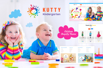  Kutty Kids | Children Shopify Theme 