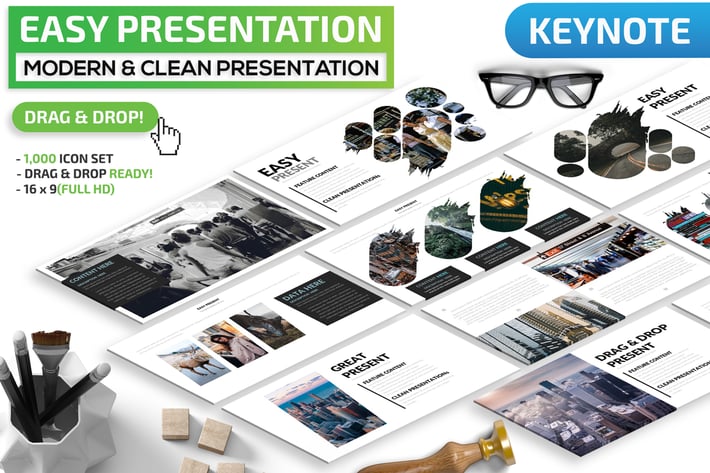 Easy Keynote Presentation Template