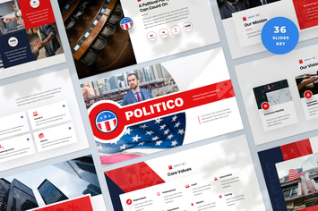 Political Election Campaign Keynote Template