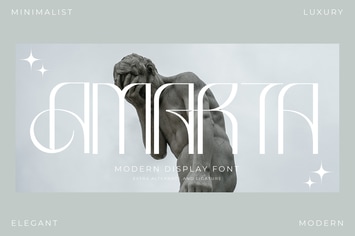 Amarta Modern Display Font