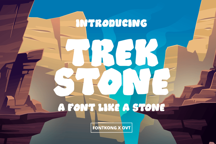 Trekstone - Font Carved in Stone